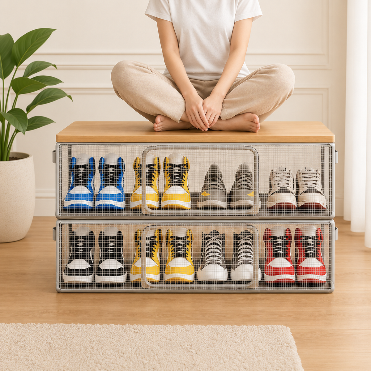 Stackable Shoe Storage Box