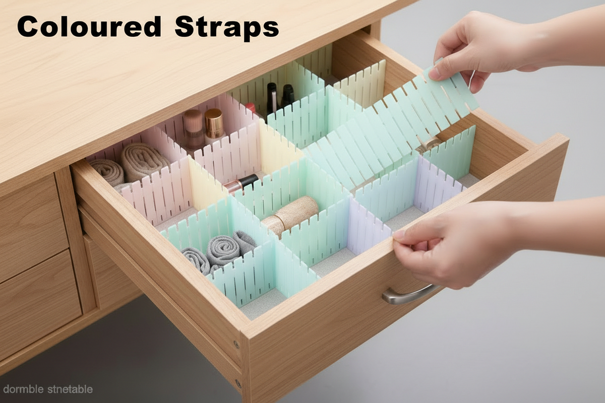Adjustable Drawer Dividers (Set of 12)