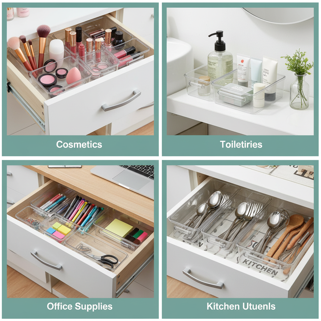 Drawer Organiser – Lifestyle Use Grid