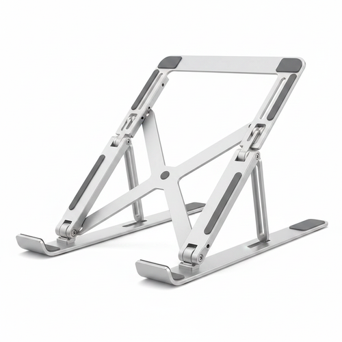 Laptop stand 3/4 angle product shot