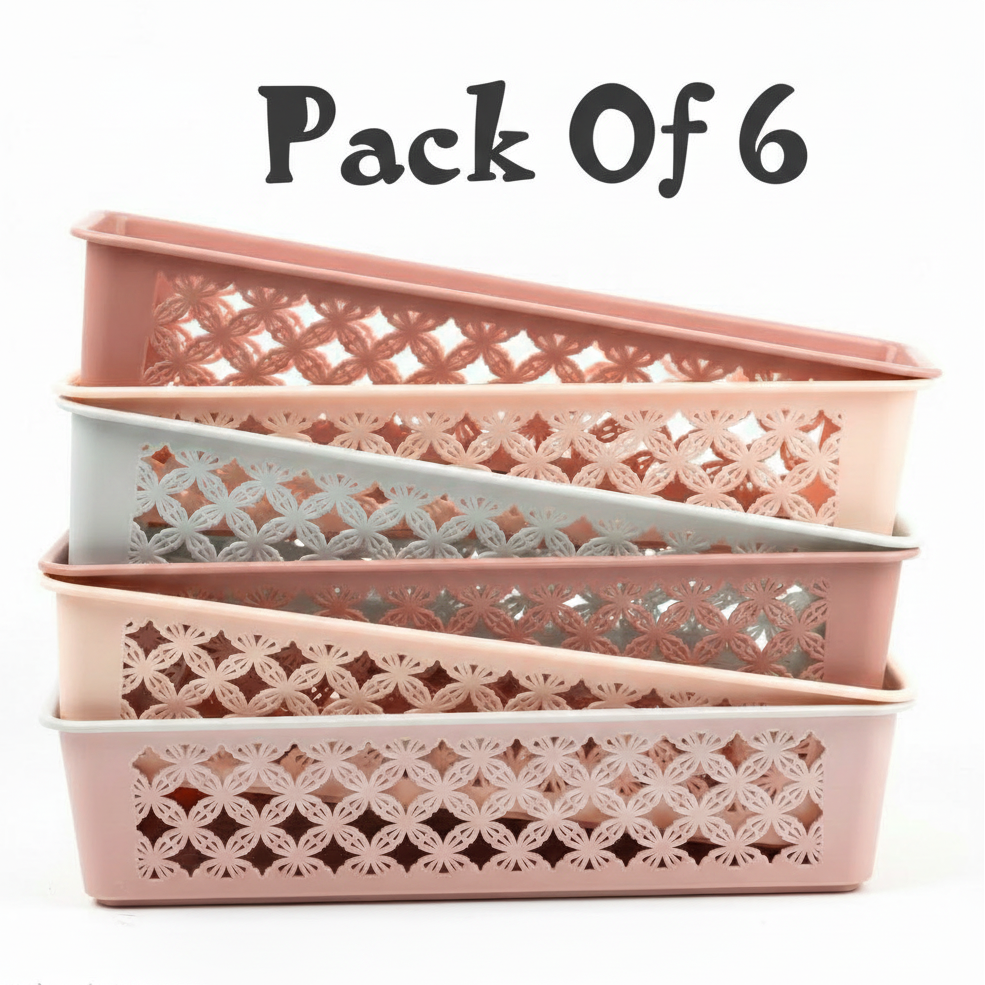 Modular Desk Organizer Set (Pack of 6)